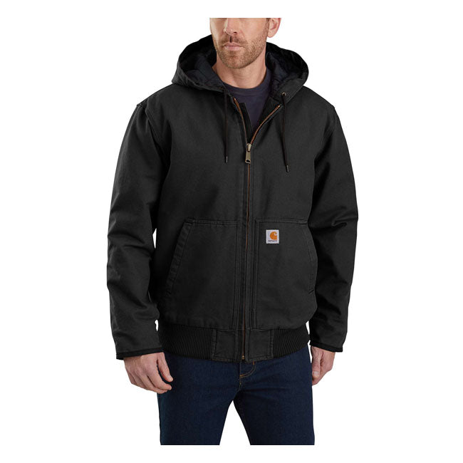Carhartt Washed Insulated Jacket Black - Carhartt product image 2