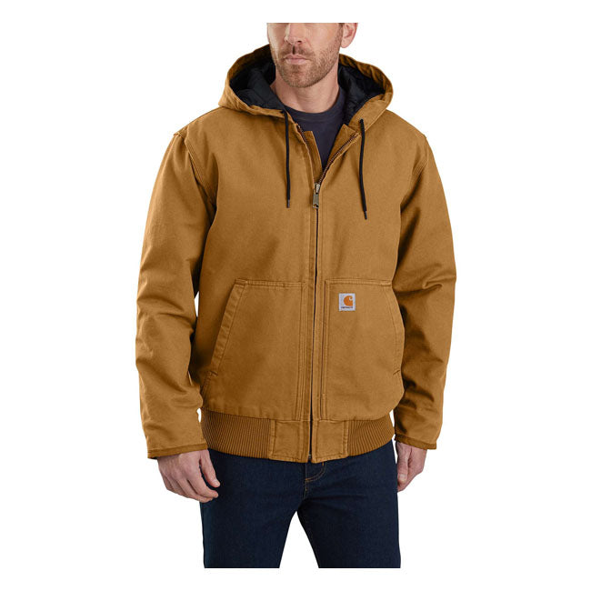 Carhartt Washed Insulated Jacket Carhartt Brown - Carhartt product image 3