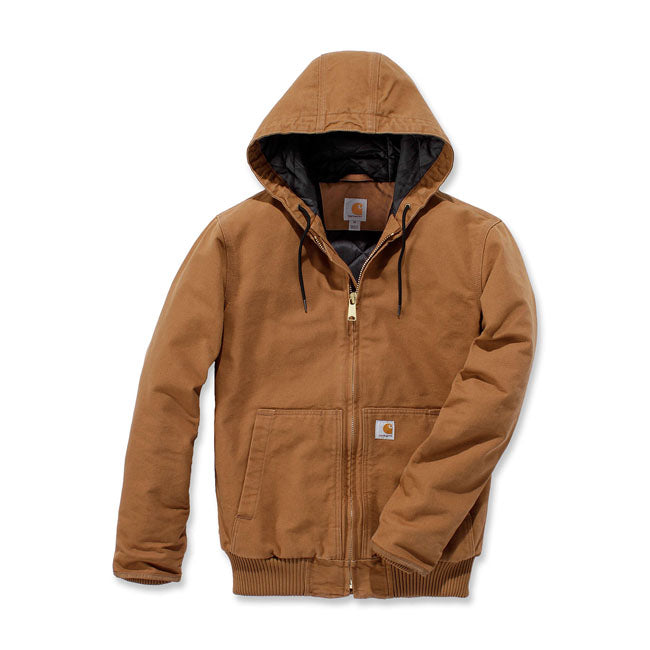 Carhartt Washed Insulated Jacket Carhartt Brown - Carhartt product image