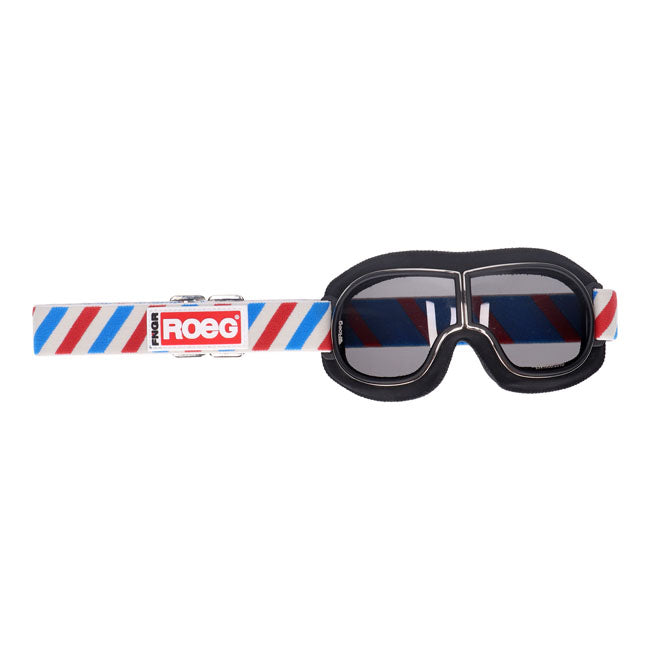 Roeg Jettson Helix Goggle Black and Striped Strap