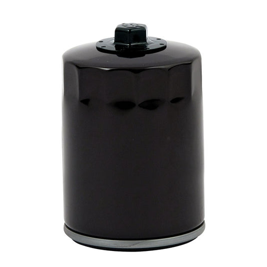 Spin-On Oil Filter, with Top Nut for M8. Black