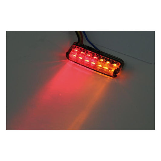 Shorty Taillight/turn Signal Combo. Smoke Lens, ECE