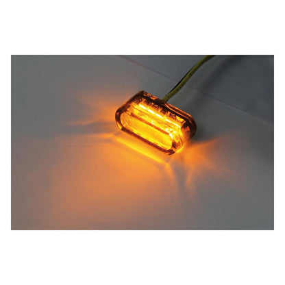 'Module 1' Turn Signals, Horizontal Mount. Smoke Lens, ECE