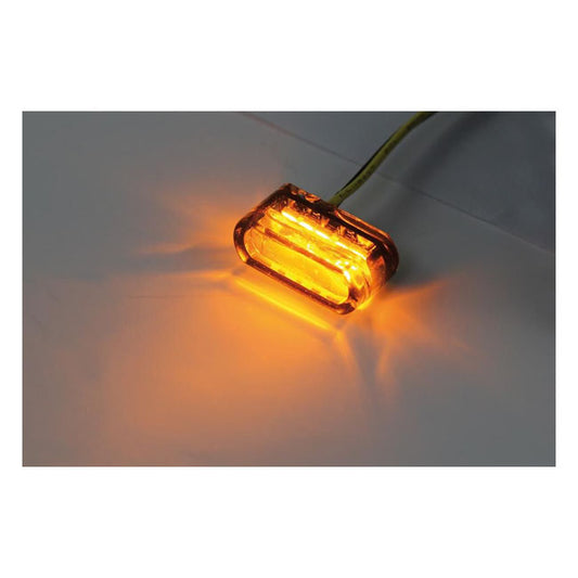 'Module 1' Turn Signals, Horizontal Mount. Smoke Lens, ECE