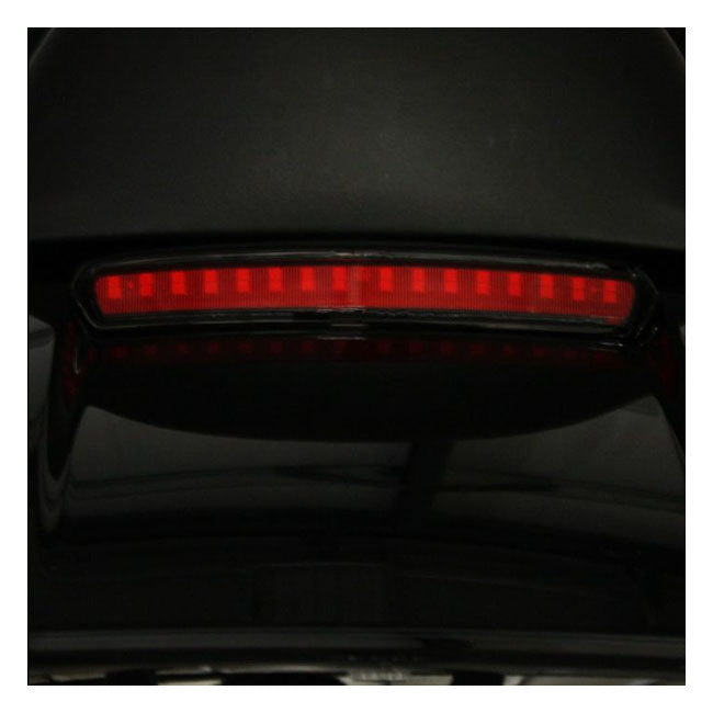 Custom Dynamics Tour-Pak Lid Light - Black, Red Lens - Custom Dynamics tail lights led at Pedro's Parts