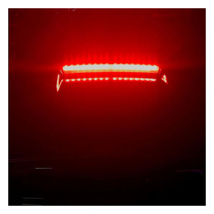 Custom Dynamics Tour-Pak Lid Light - Black, Red Lens