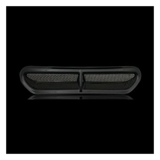 Custom Dynamics Fairing Vent Cover - Black - Custom Dynamics fairing accents at Pedro's Parts