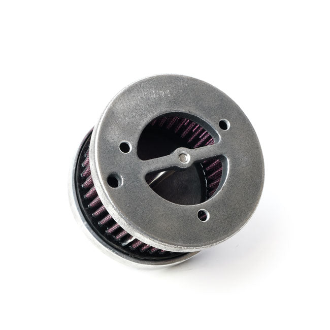 Wannabe Choppers WannaSucker Wave Air Cleaner - Aluminium - Models equipped with S&S Super E/G carburetor