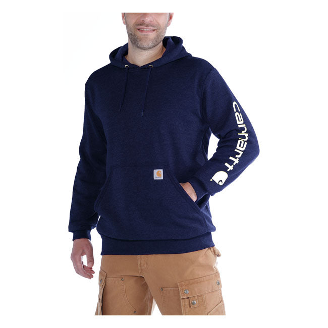 Carhartt Sleeve Logo Hoodie New Navy - Carhartt product image 2