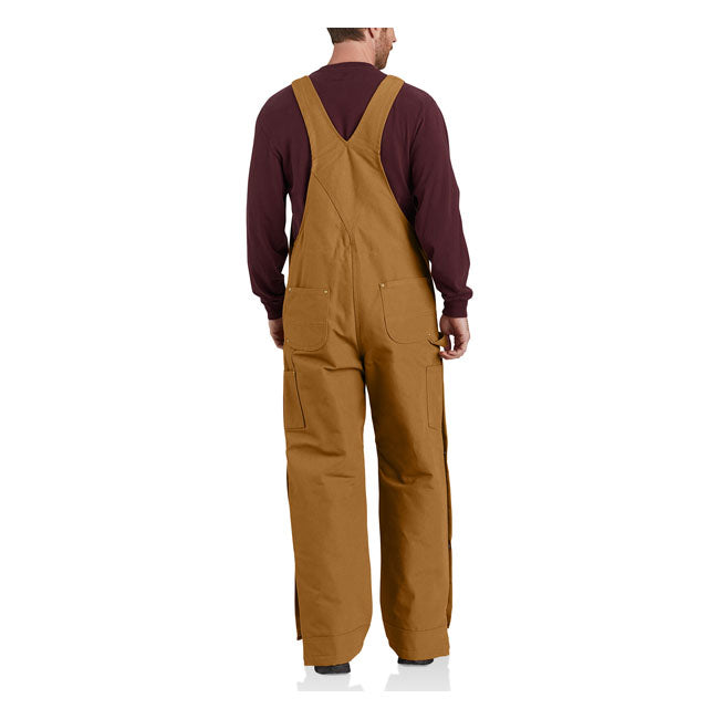 Carhartt Duck Insulated Bib Overall Carhartt Brown - Carhartt product image 4