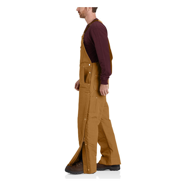 Carhartt Duck Insulated Bib Overall Carhartt Brown - Carhartt product image 6