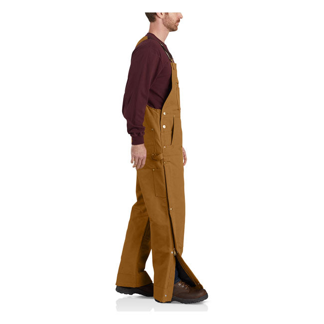 Carhartt Duck Insulated Bib Overall Carhartt Brown - Carhartt product image 7