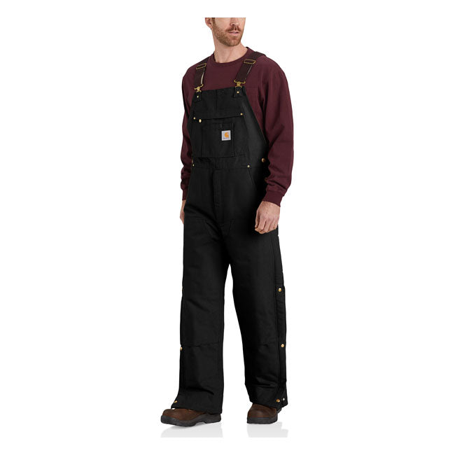 Carhartt Duck Insulated Bib Overall Black - Carhartt product image 3