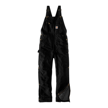 Carhartt Duck Insulated Bib Overall Black - Carhartt product image