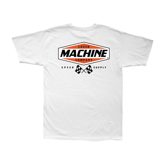 Loser Machine Overdrive T-Shirt White - Loser Machine product image 2