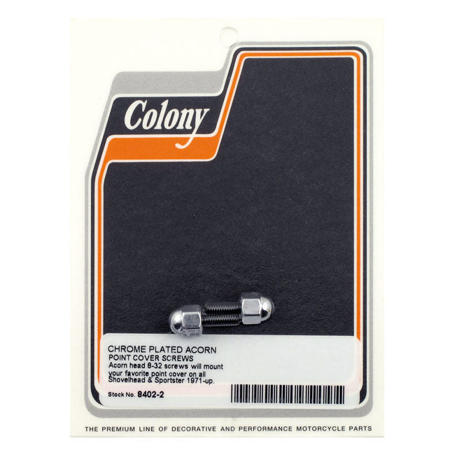 Colony, Point Cover Mount Kit. Acorn, Chrome