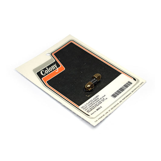 Colony, Point Cover Mount Kit. Acorn, Gold