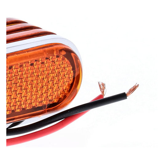 Lango Side Lighters, Turn Signals. Chrome