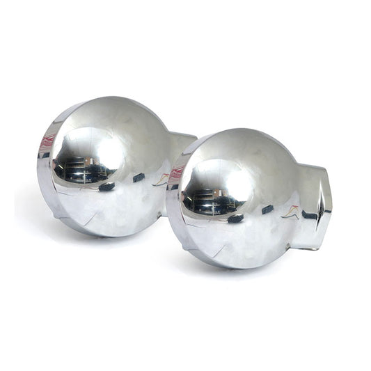 86-up Style FL LED Turn Signals. Rear. Chrome