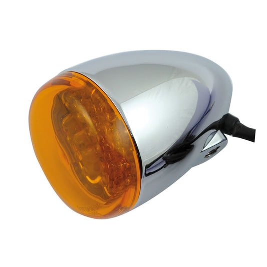 Chris Products, LED Bullet Turn Signals. Amber. Amber Lens