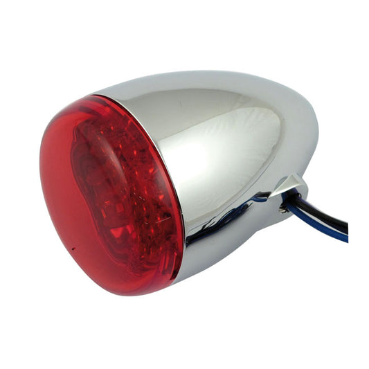 Chris Products, LED Bullet Turn Signals. Red. Red Lens