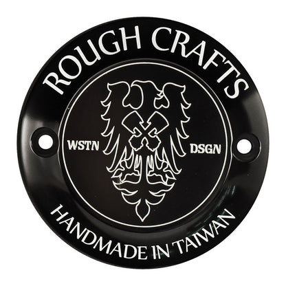 Rough Crafts, Point Cover. 2-hole, Black