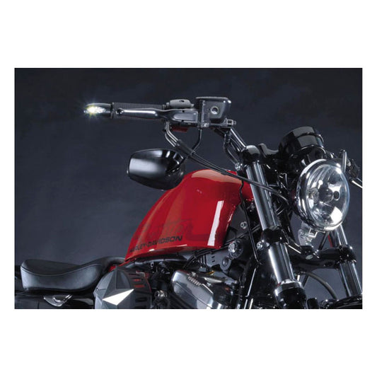 Kellermann, BL 1000 LED Turn Signal. Clear. Black Brass