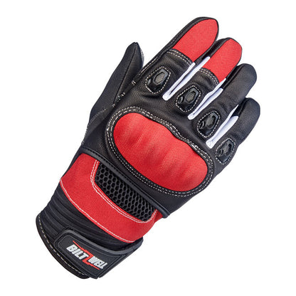 Biltwell Bridgeport Gloves red/black from Biltwell at Pedro’s Parts