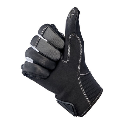 Biltwell Bridgeport Gloves grey/black from Biltwell at Pedro’s Parts