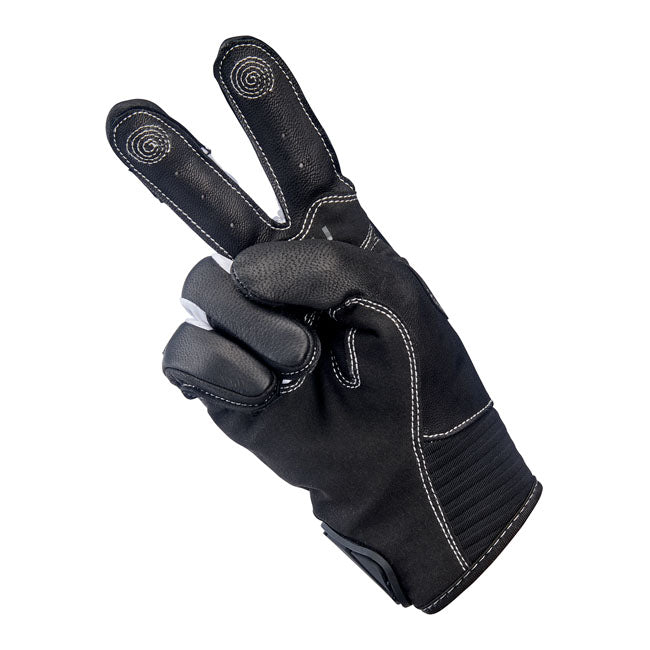 Biltwell Bridgeport Gloves grey/black from Biltwell at Pedro’s Parts