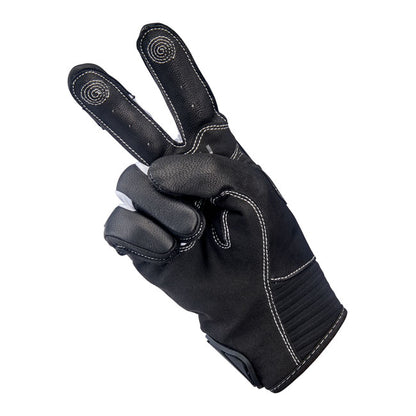 Biltwell Bridgeport Gloves grey/black from Biltwell at Pedro’s Parts