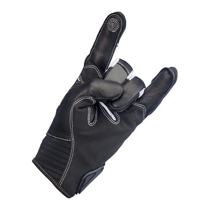 Biltwell Bridgeport Gloves grey/black from Biltwell at Pedro’s Parts
