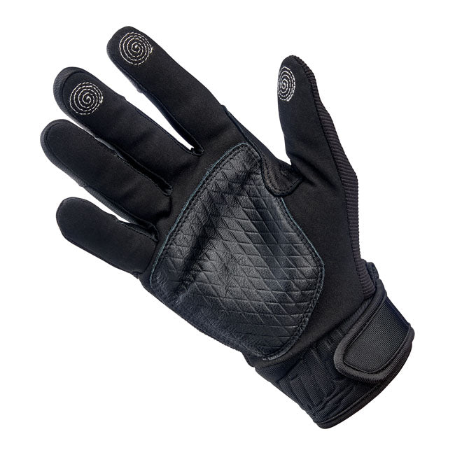 Biltwell Baja Gloves black out from Biltwell at Pedro’s Parts