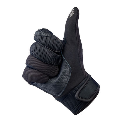 Biltwell Baja Gloves black out from Biltwell at Pedro’s Parts