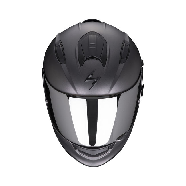 Scorpion EXO-491 Solid Helmet Matte Anthracite - motorcycle helmets at Pedro's Parts