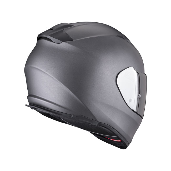 Scorpion EXO-491 Solid Helmet Matte Anthracite - motorcycle helmets at Pedro's Parts
