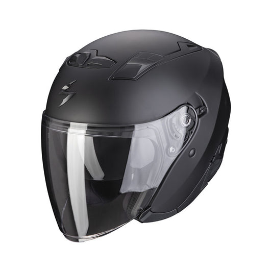 Scorpion EXO-230 Solid Helmet Matte Black - motorcycle helmets at Pedro's Parts
