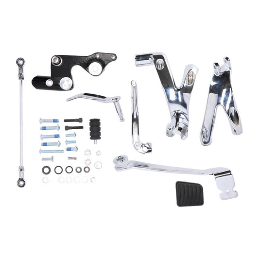 M8 Softail Forward Control Kit. Chrome