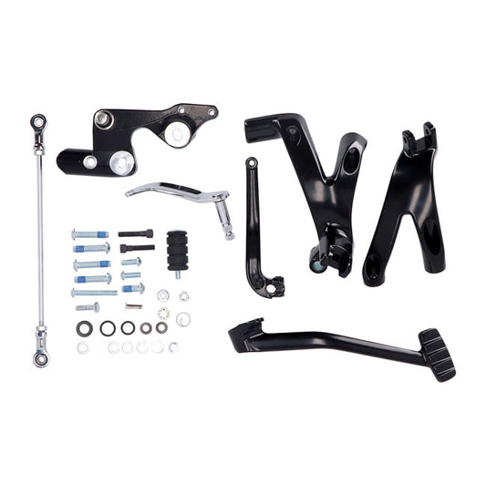 M8 Softail Forward Control Kit. Black