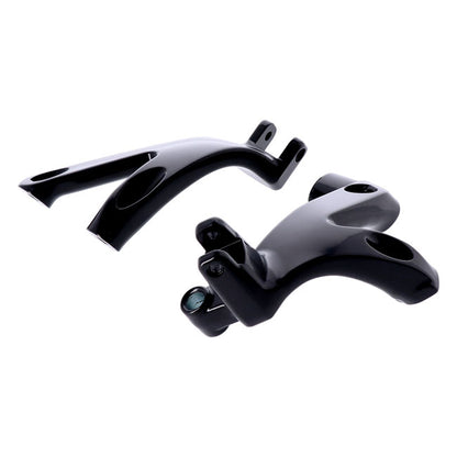 M8 Softail Floorboard to Foot Peg Conversion Bracket Set
