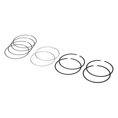 Hastings, 107" M8 Chrome Piston Ring Set. +.020"