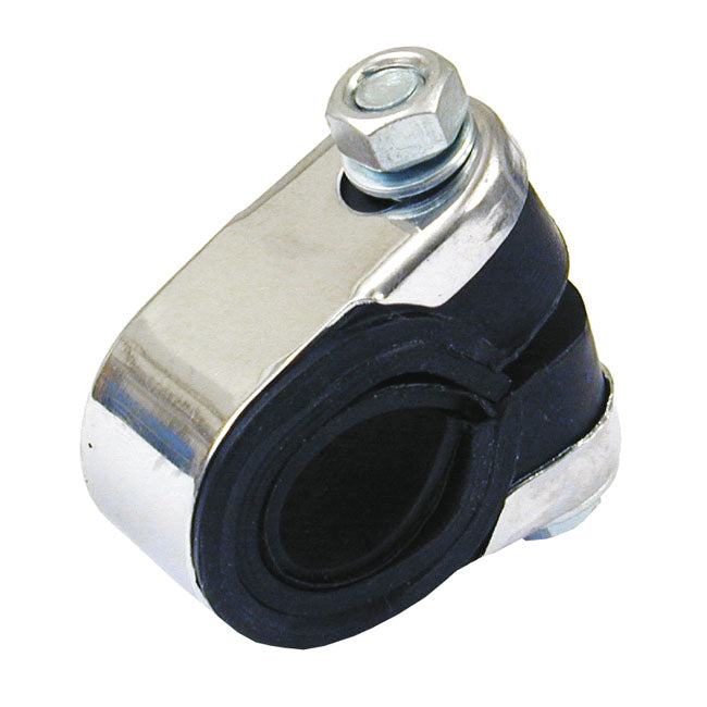 Universal Handlebar Mounting Bracket. Chrome