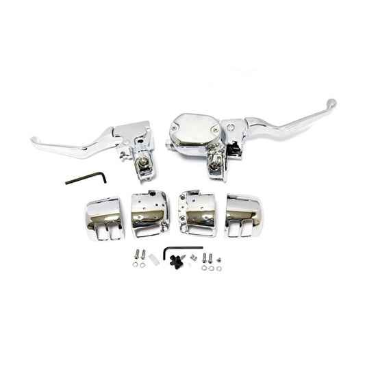 Handlebar Control Kit Chrome 14mm Bore