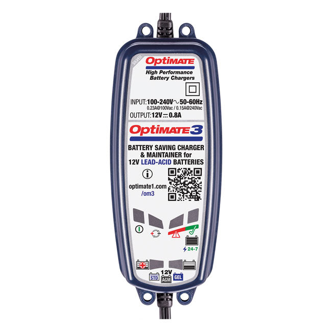 Tecmate OptiMATE 3 12V Battery Charger