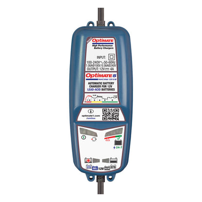 Tecmate OptiMATE 5, 12V Start-Stop & Deep C. Battery Charger
