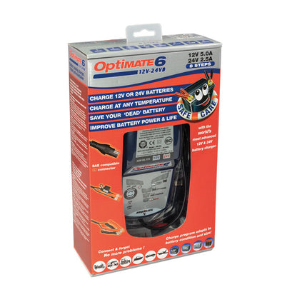 Tecmate OptiMATE 6, Select Battery Charger
