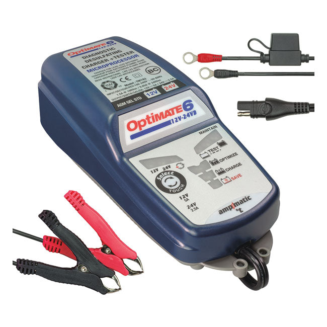 Tecmate OptiMATE 6, Select Battery Charger