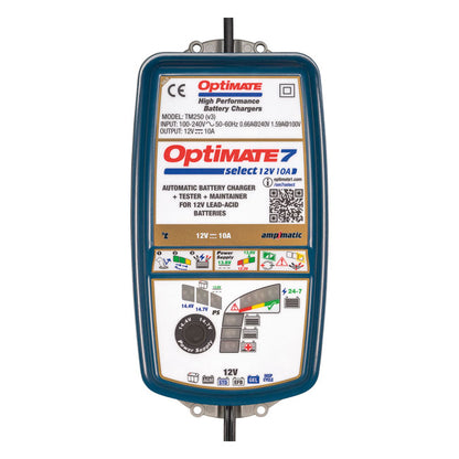 Tecmate OptiMATE 7, Select Battery Charger