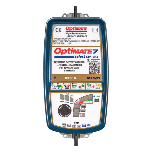 Tecmate OptiMATE 7, Select Battery Charger