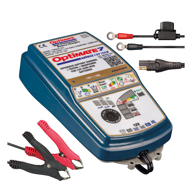 Tecmate OptiMATE 7, Select Battery Charger